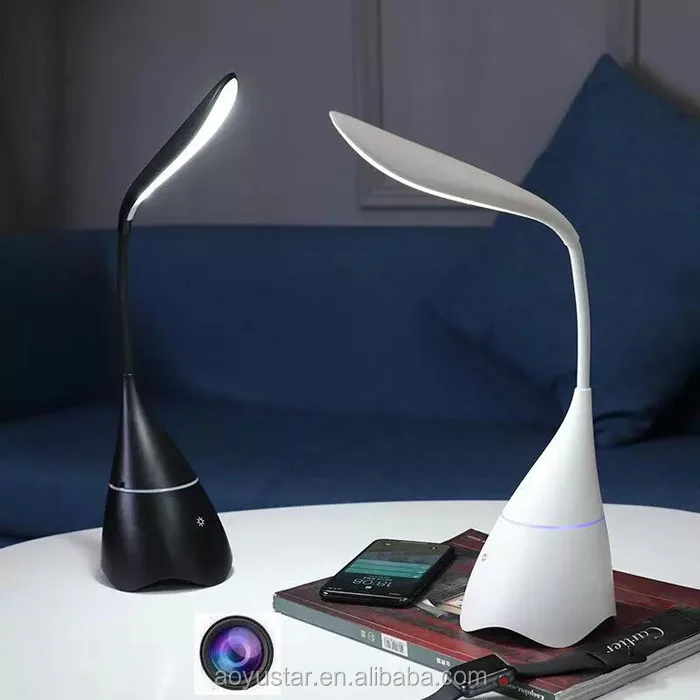 Умная Настольная лампа с дистанционным управлением, 1080P, 4K, Wi-Fi, IP, P2P, камера с функцией Wi-Fi, детектор движения, разрешение видео