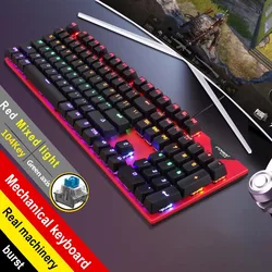 High Quality Popular Our Own Manufacturer In Stock Wired Game Keyboard Black Gaming Keyboard