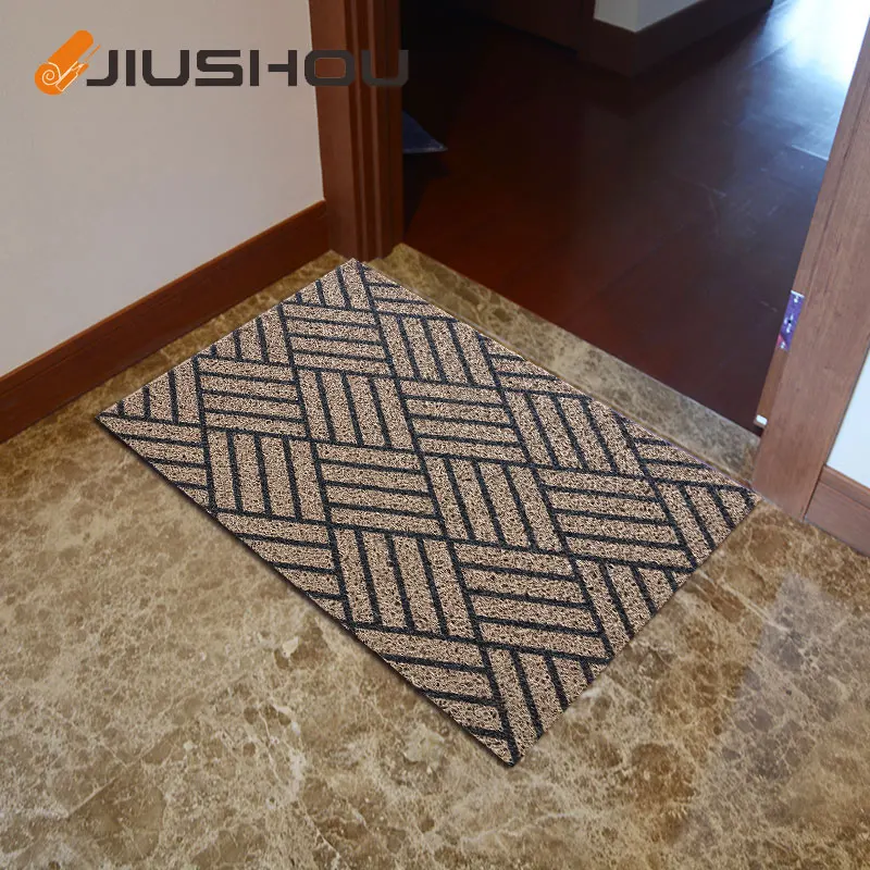 Огнеупорный наружный ПВХ резиновый напольный коврик для душа, наружный дверной коврик