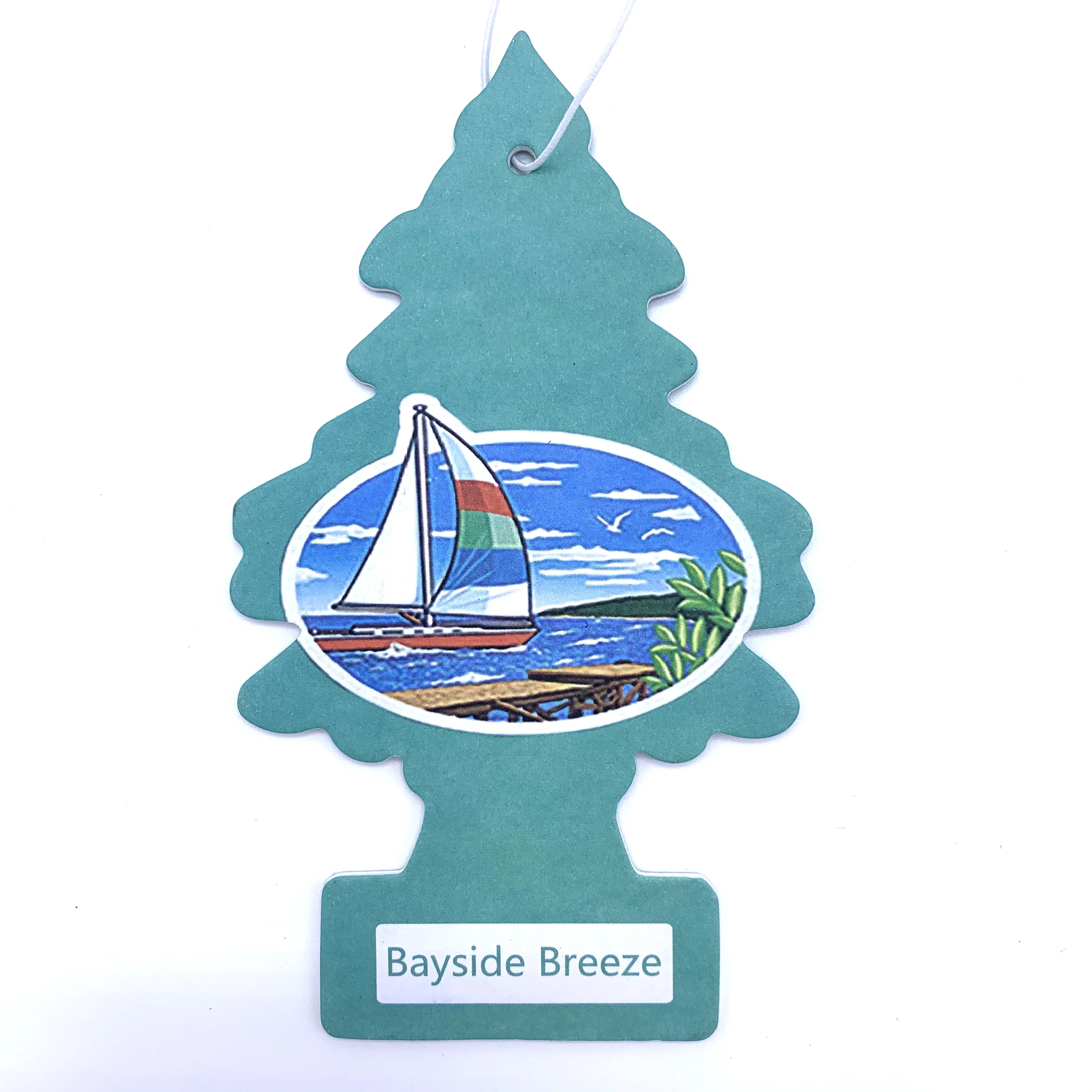 Classic Elegant Decorative Accessories Black/Colorful Paper Hanging Trees Logo 10*10cm / 7*12cmCustom Car Air Freshener