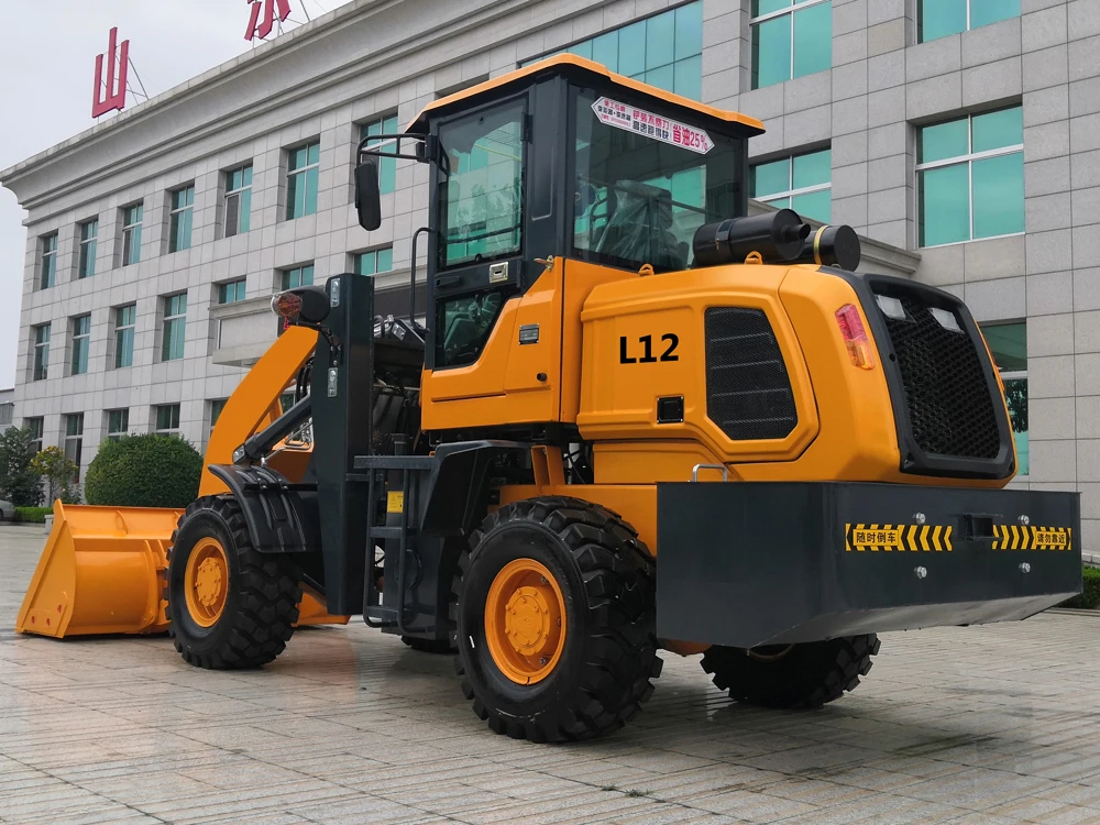 Lonking 1.8 Ton Front End Wheel Loader with High Quality Cdm818d Rated Loader with 1.05cbm Bucket