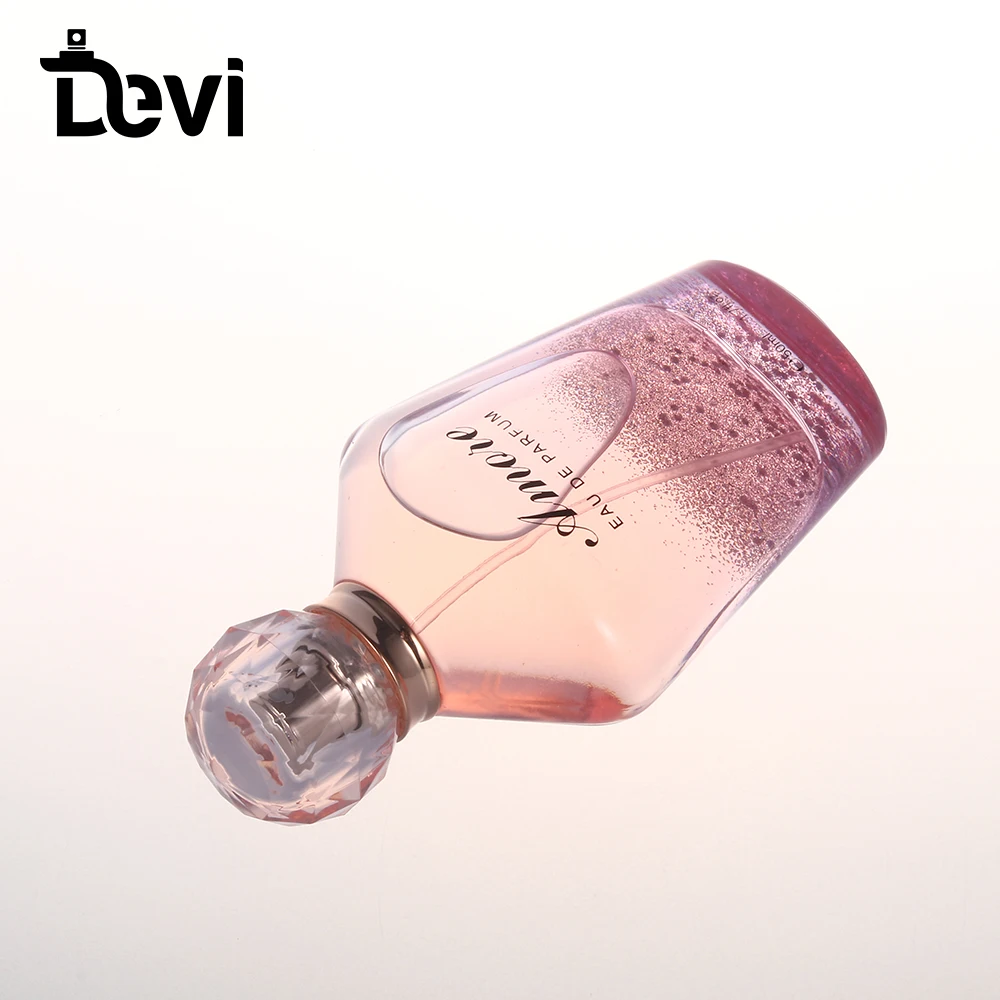 Devi Make to Order pink perfume spray bottle 100ml perfume glass bottle
