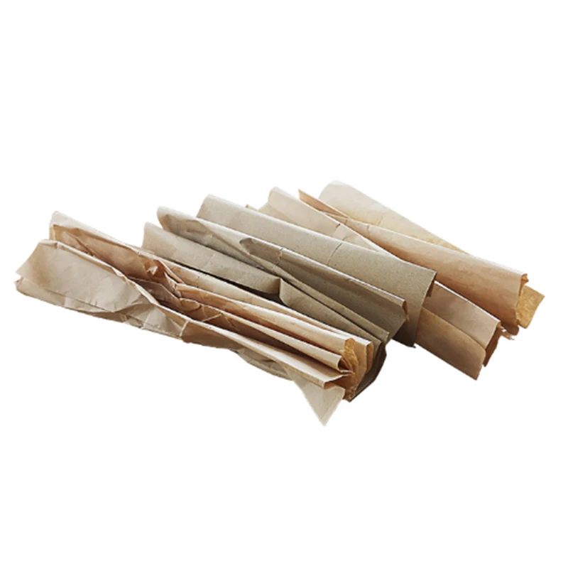 High Productivity Box Filling Material Package Cushion Eco Friendly Void Fill Paper Packaging Folding Foldable Kraft Paper