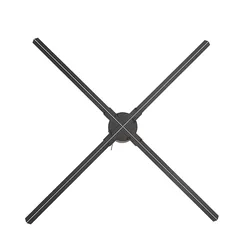 holographic 3d fan advertising machine 65cm  4K holographic projection without screen display air imaging APP control