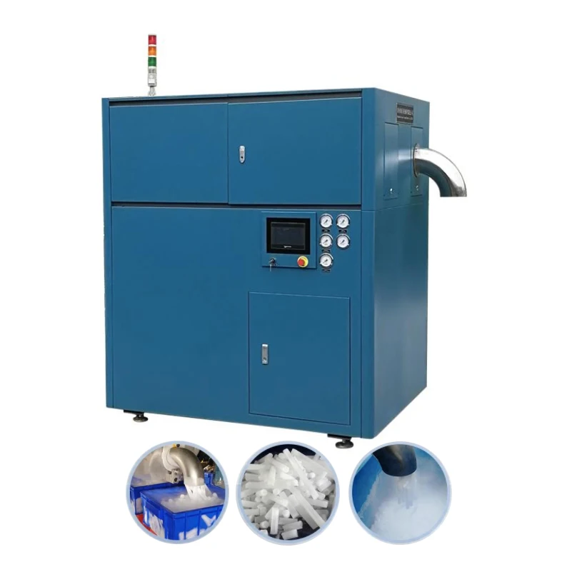 Industrial Laboratory Hydraulic Press Generator Dry Ice Production Machine