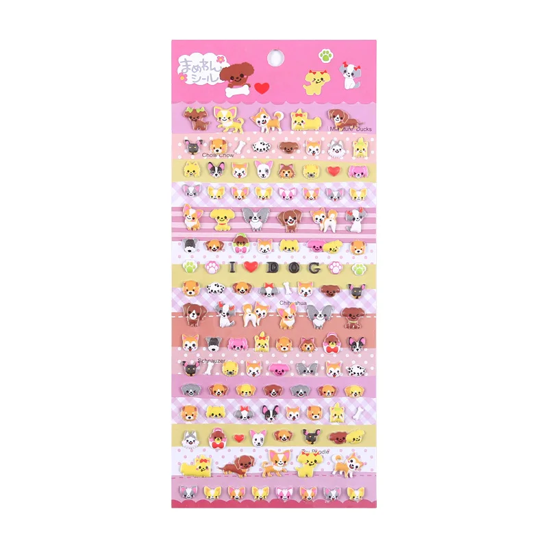 Custom Cute Momo Decorative Kawaii Cartoon Girl anime Kiss cut Stickers
