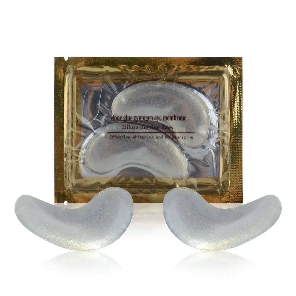 OEM ODM 24K Collagen Under Eye Patch Eye Mask Gel Golden Sheet Crystal Private Label 24k Gold Eye Mask Hydrogel Collagen
