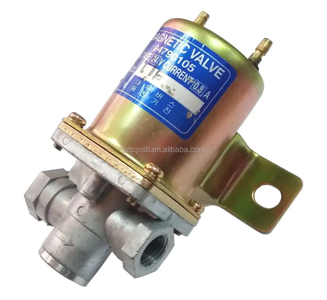 Magnetic Valve 94790105 Magnet Valve for Air Piping Brake System 24v of Bm090 Daewoo Bus 55m concrete pump