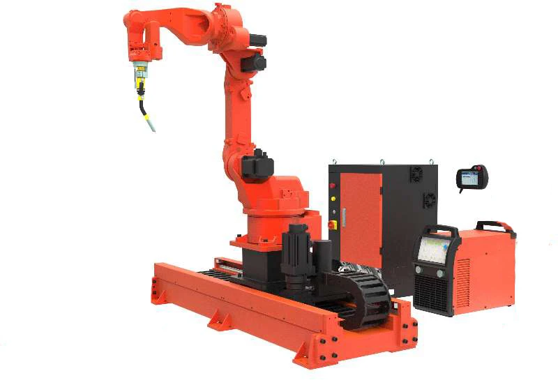 Yueda factory price 6 axis industrial cnc mig welding robot arm/robotic machine for sale