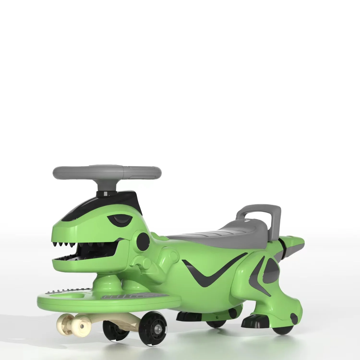 dinosaur children twisting car manufacturer wholesale yoyo 1 year old 6 baby slide car boys and girls silent anti-rollover swing