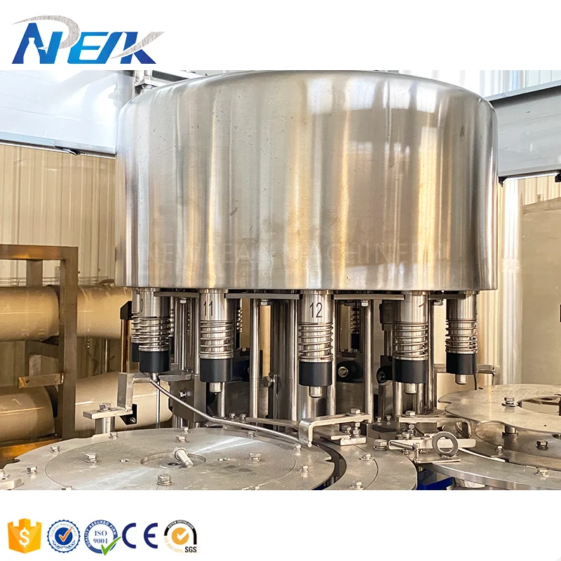 Manufacturer customized automatic 3-in-1 bottled pure water filling production line