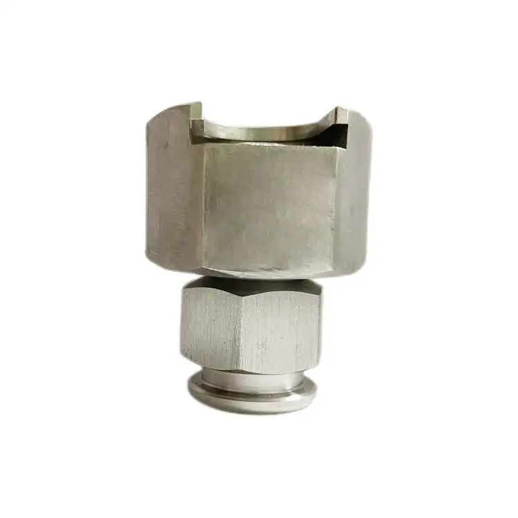Stainless Steel 316 Leak Lock Fitting for Standard Button head