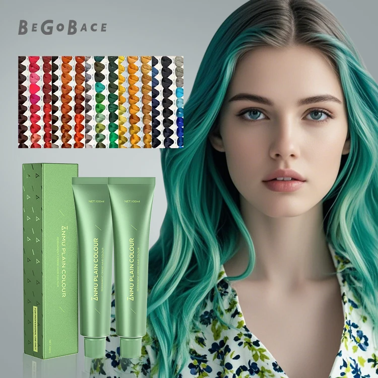 100ML Professional Hair Dye  Wholesale Hair Color Dye Fast Shipping Private Label Hair Dye Cream