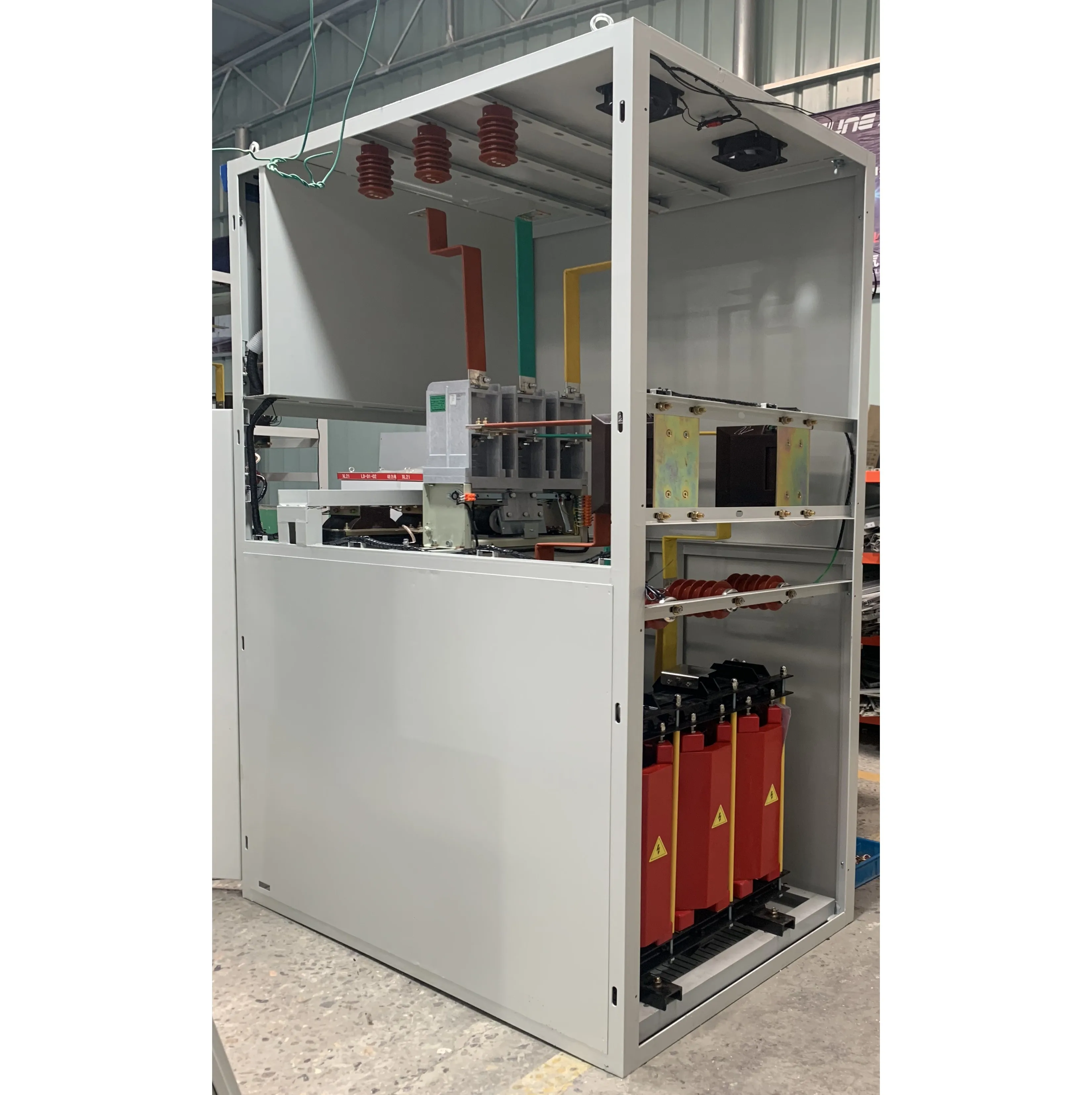 TZZB 10KV 20KV 36KV Three Phase TBBZ Switchgear Reactive Power Compensation Cabinet 3300kvar 440v power factor correction