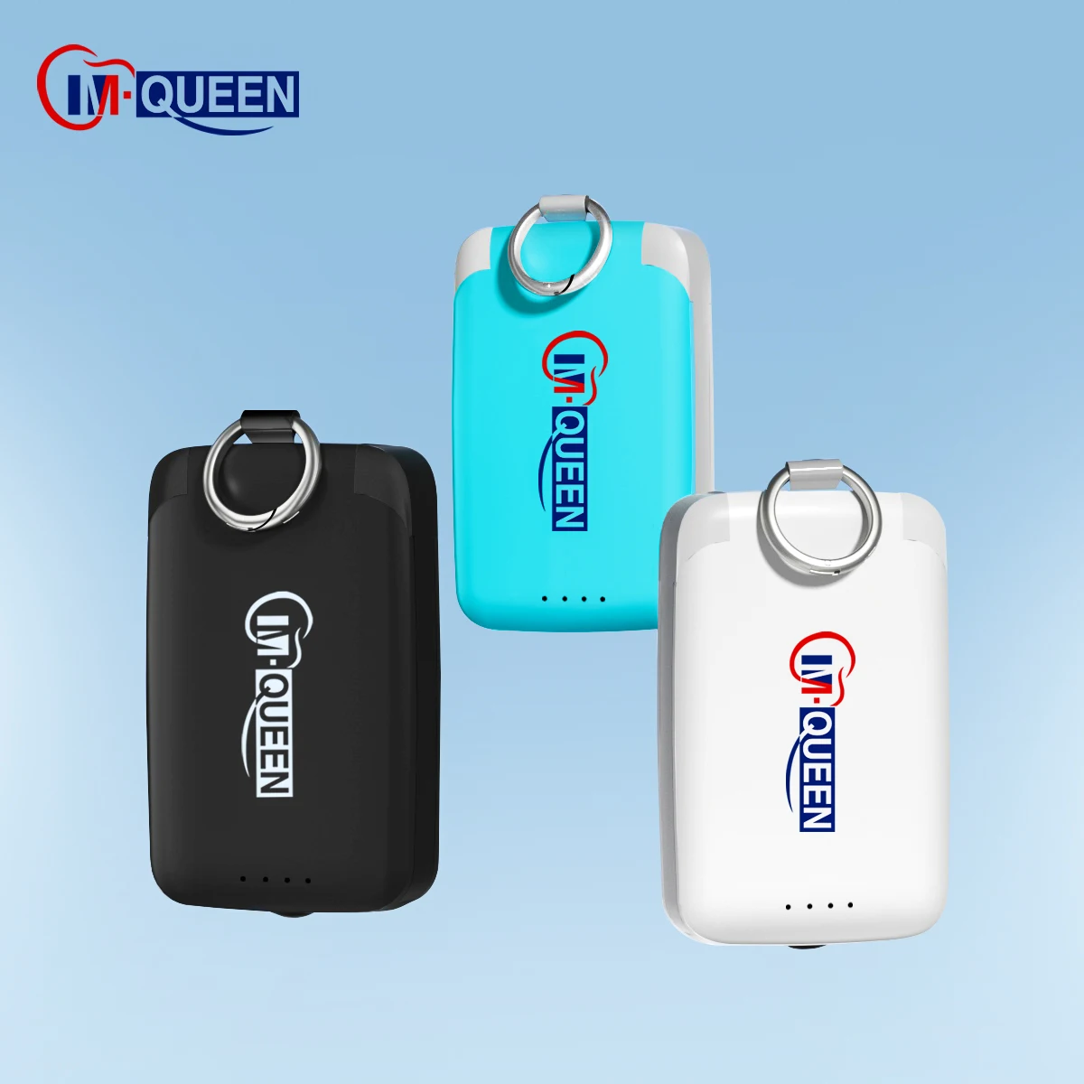 5V1A 5V2A Custom Mini Portable Power Bank Keychain 2000mah 4000mah With Built in cable Type C for iphone 15 14 13 12