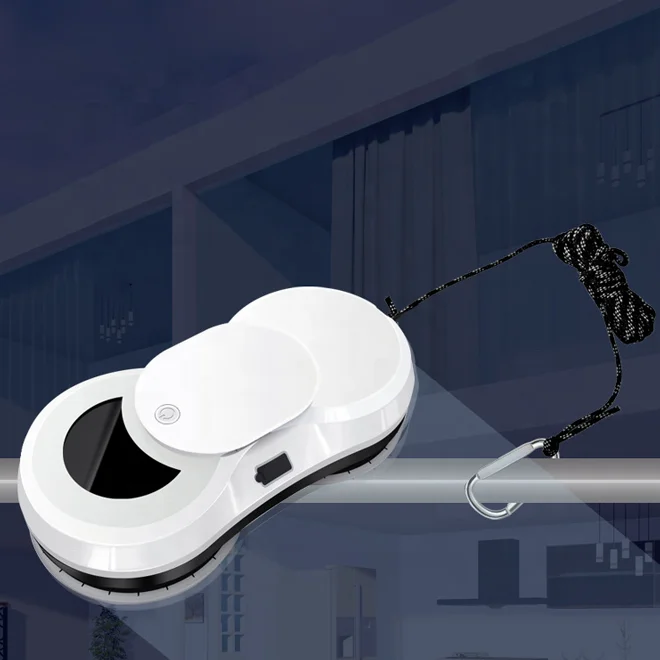 Robot Smart Robotic Window Cleaner with Auto Water Spray Vacuum by Remote Controller Washer