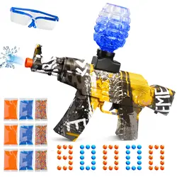 2022 electric automatic gel ball toys ak47 splatter blasting ball surge gel gun
