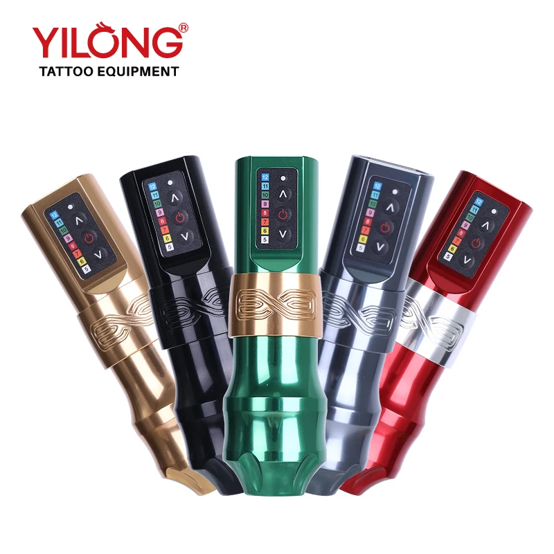 OEM приемлемая профессиональная мощная ручка для татуировки Беспроводная вращающаяся
