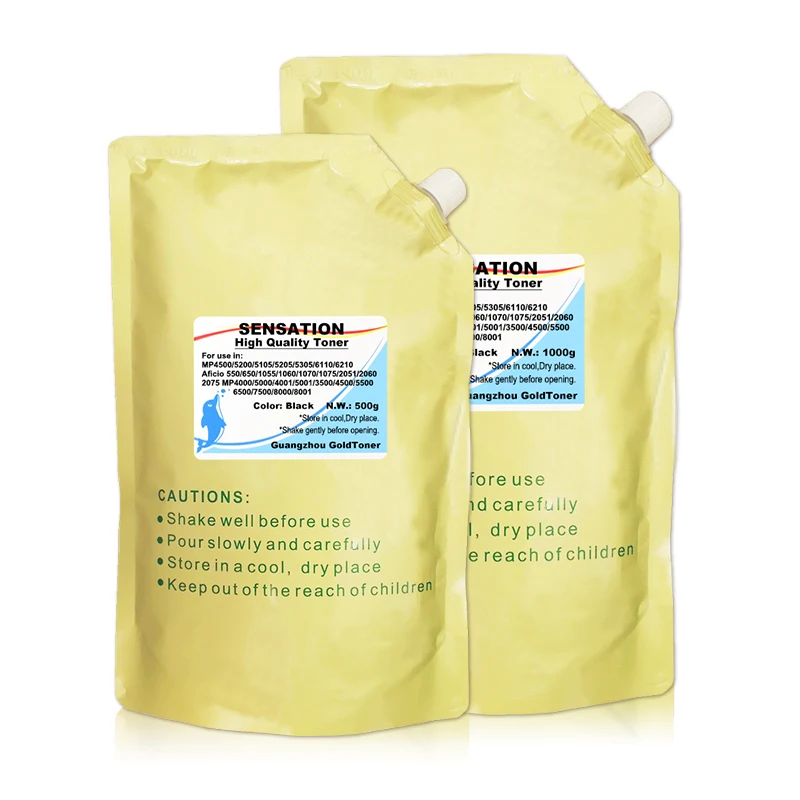 Factory Wholesale Premium Bulk Toner Refill for Ricoh MP 4000 5000 4001 5001 3500 4500 5500 6500 7500 8000 4500E Copier Toner