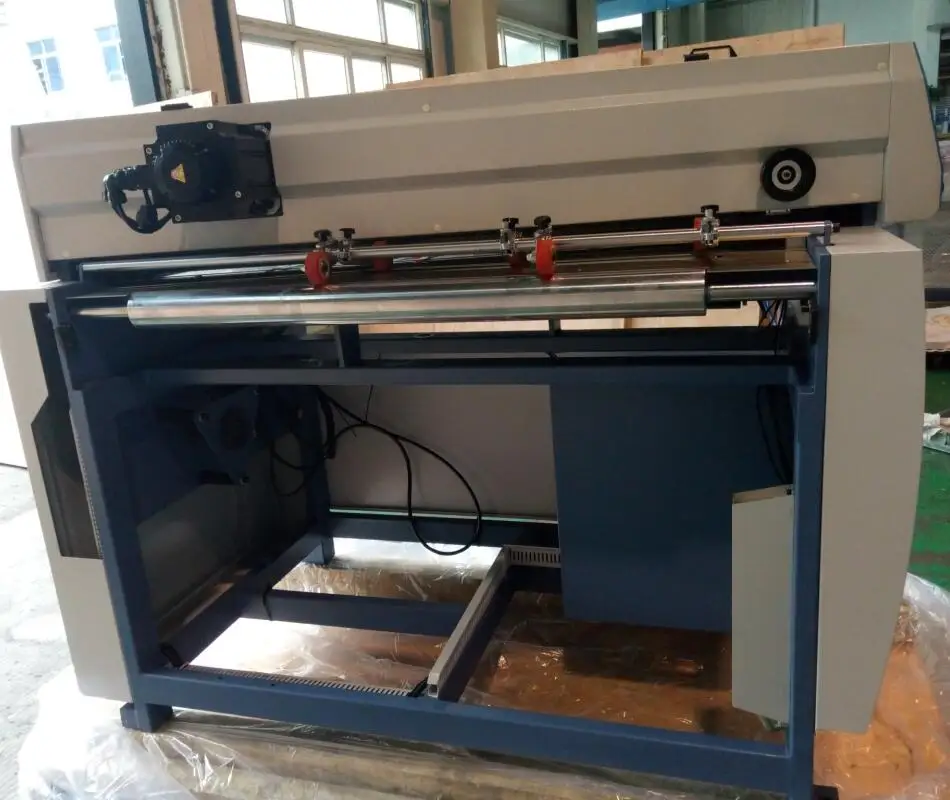 380mm size diameter rolling laminating machine with induction heating system