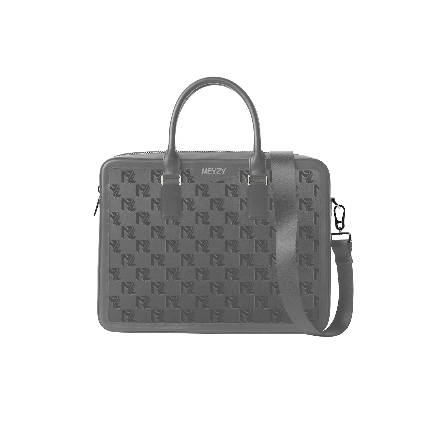 Luxury Trendy Custom Leather Lawyer Business Laptop Shoulder Briefcase Bags for