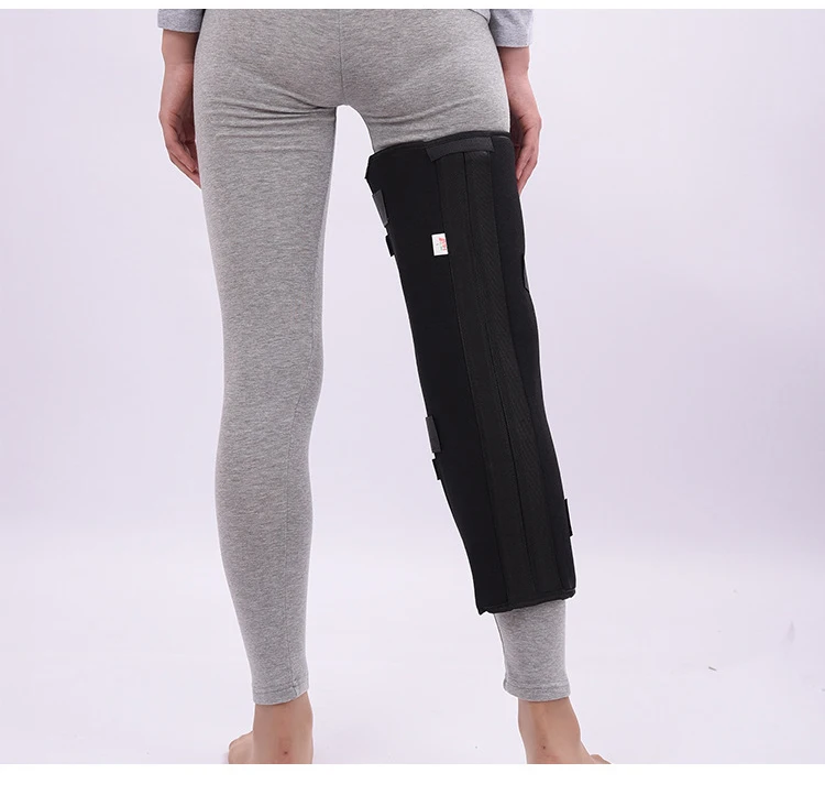 Wholesale Orthopedic Knee Immobilizing Splint Factory Made with Price Discount Medical Leg Brace with Breathable Hinged Knee Pad