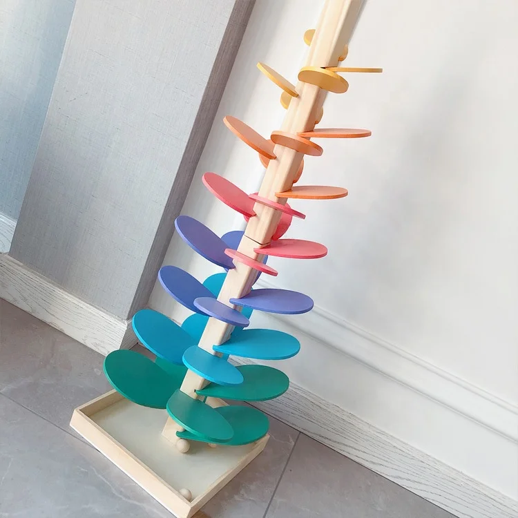 
INS rainbow music tree color recognition early education fun assembly toys toy electronic organ 