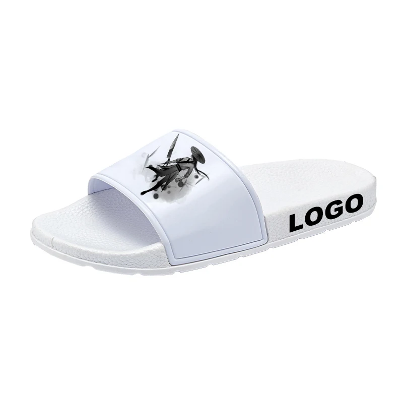Factory Price custom women slides slippers Indoor and outdoor PU Sole comfortable custom hotel slippers