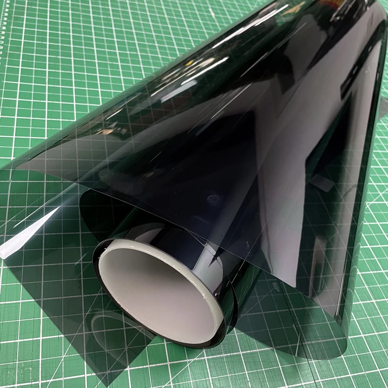 HD 2ply Solar Window Tint High Clarity Black Color Insulfilm Clear Vision  Polarized Film For Car Glass