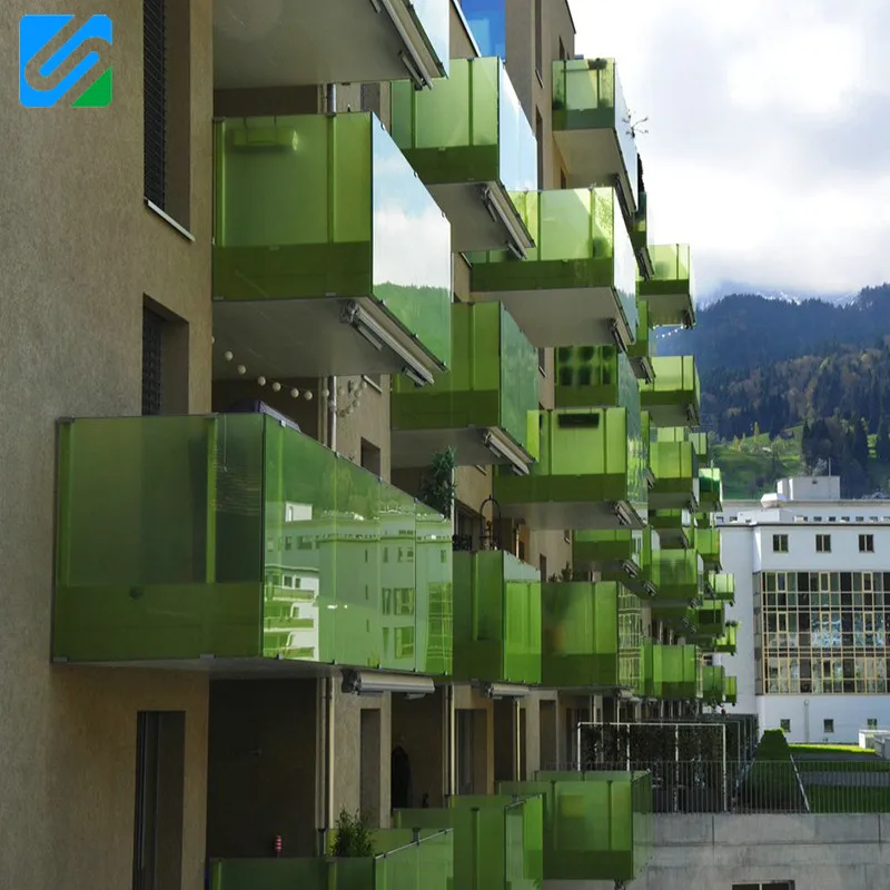 Hot Sell Customizable  balcony glass railing /Aluminum glass railing Waiting for you to buy