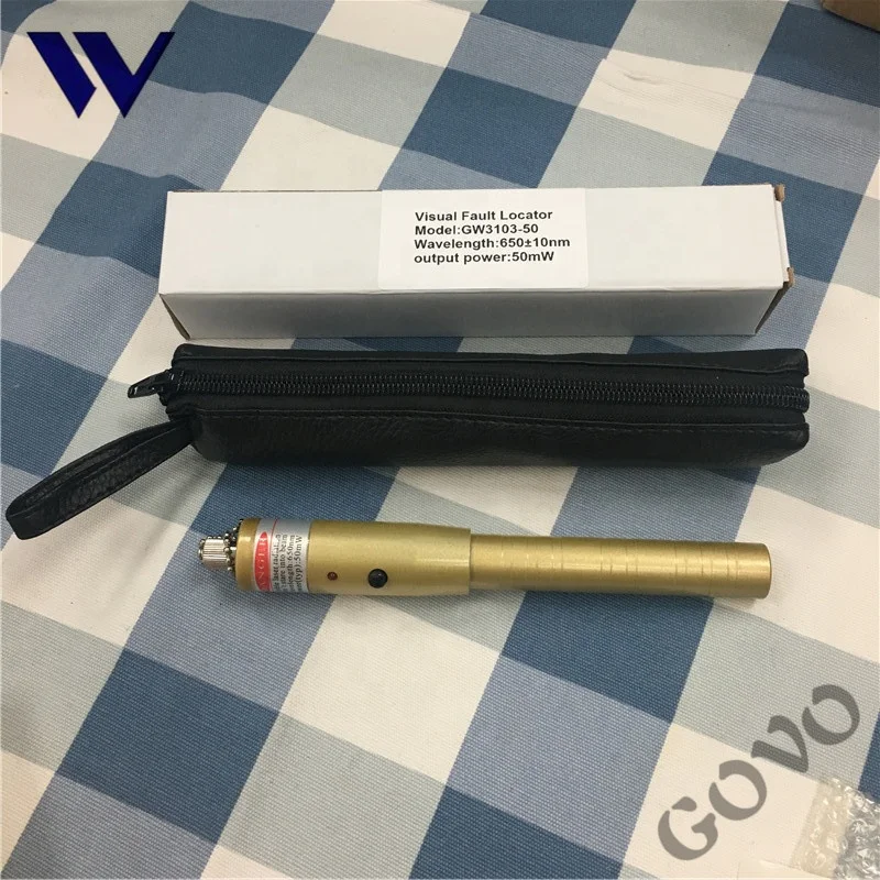 China make GW3103-50 50mw VFL visual fault locator fiber tester
