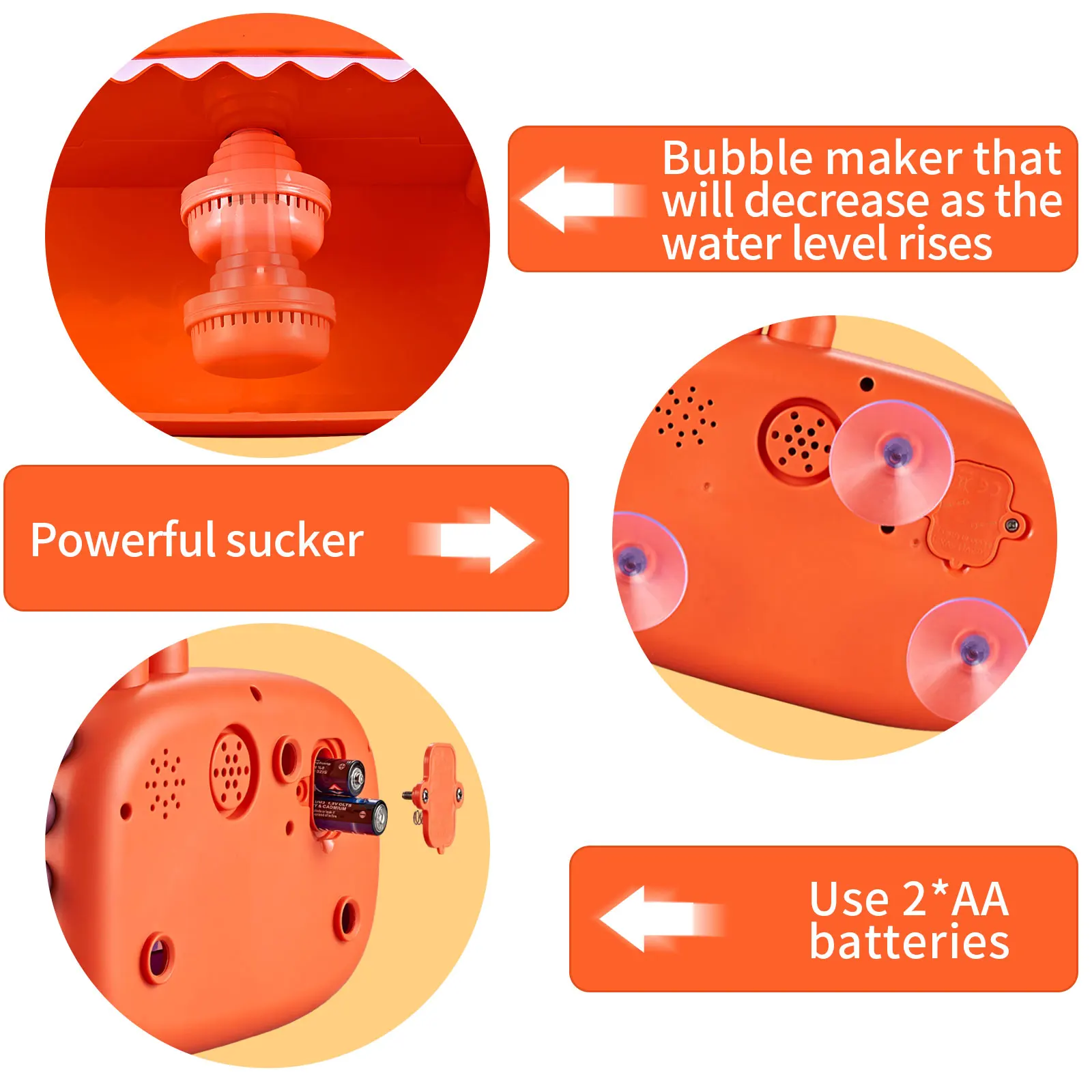 XST Bathroom Bathing Toys Dinosaur Music Bathtub Bubble Machine Blowing Bubbles Kids Dino Bubble Bath Toys