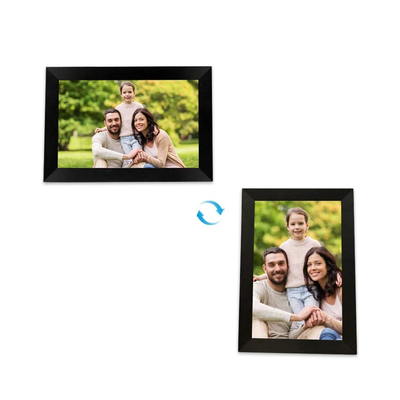 Оптовая продажа, 9 дюймов, Wi-Fi, 16 ГБ, умный сенсорный экран, рамка App 1280*800 HD, портативная цифровая фоторамка