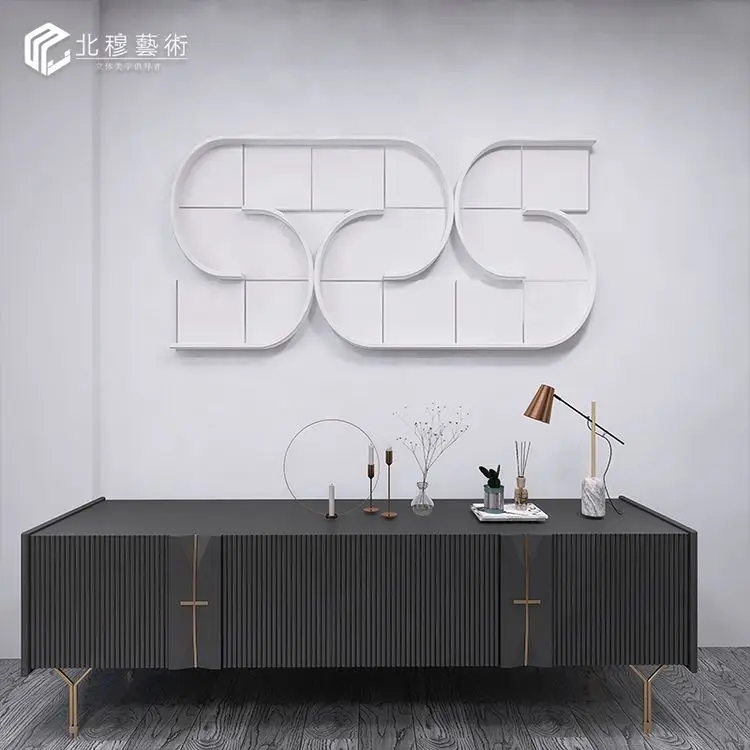 Wholesale Wall Art Decorative Painting Texture Handmade Relief Painting for Living Room Tv Background Home Decor
