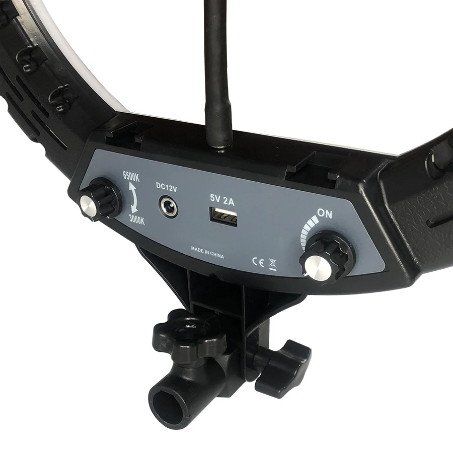 16 inch YQ 420A YQ420B Ring Light with Phone Clip Holder Stand Selfie Colorful Ring Lamp tripod stand for makeup,photography