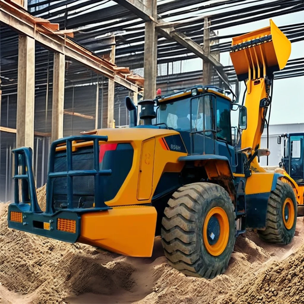 Load capacity of forklift in good working condition 5 tons 6 tons loader Liugong 856H loader