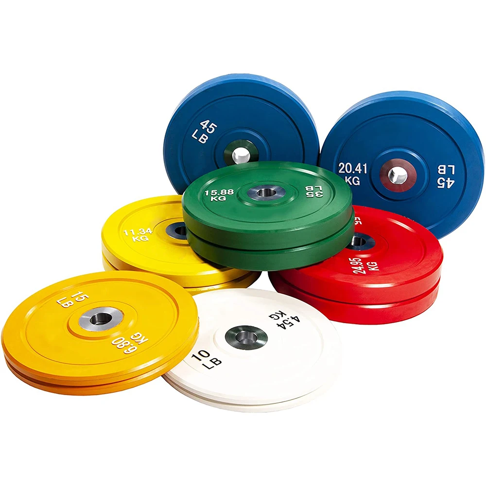 Sell Well Weight Barbell Plate For Gym Fitness Gym Weight Plate Bumper Plates Rubber