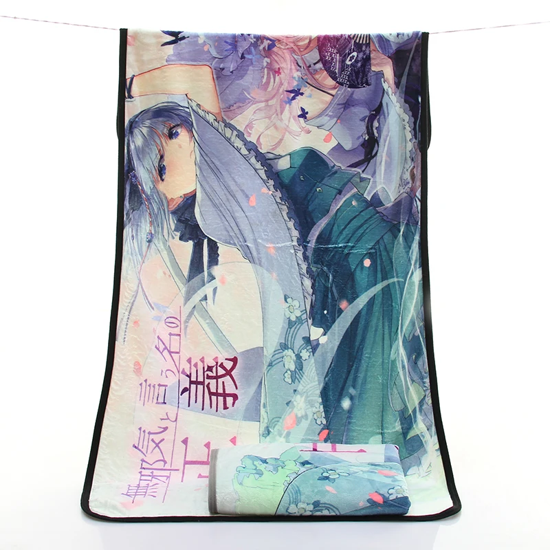 Customized printing flannel fleece warming fuzzy comfort blanket