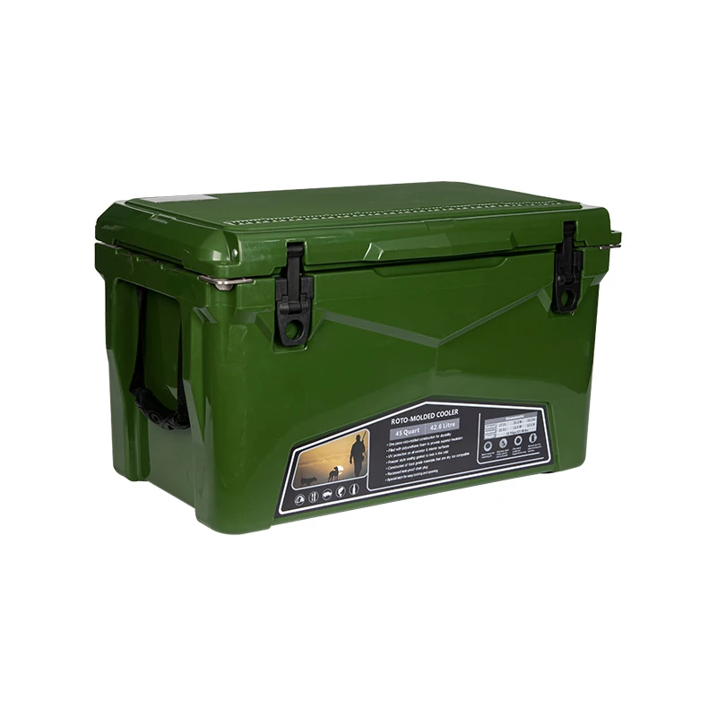 KUER 45L marine seafood display ice box thermo cooler for outdoor travel