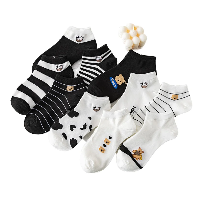 Jingwen wholesales a variety of thin summer Ankle socks