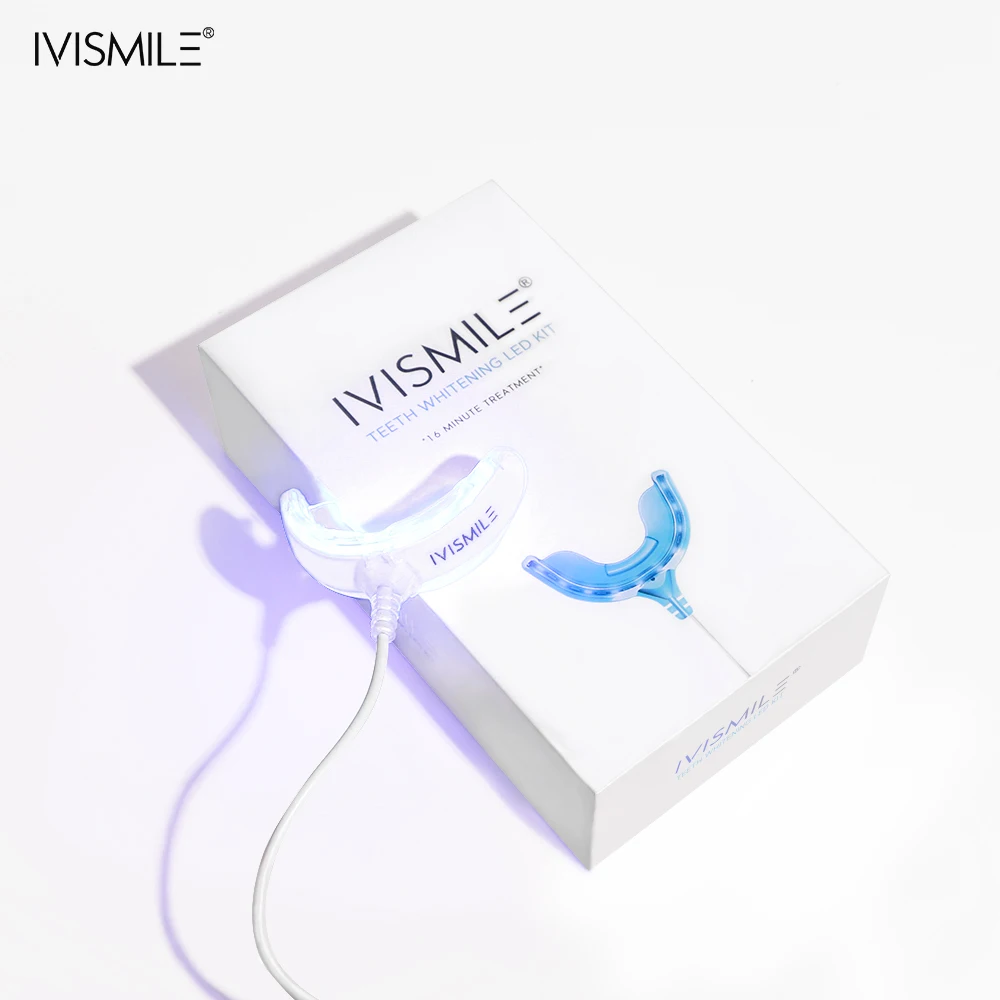 2022 Home Professional Portable Usb Connected Uv Dental Teeth Whitening Kit with Led Light and Gels