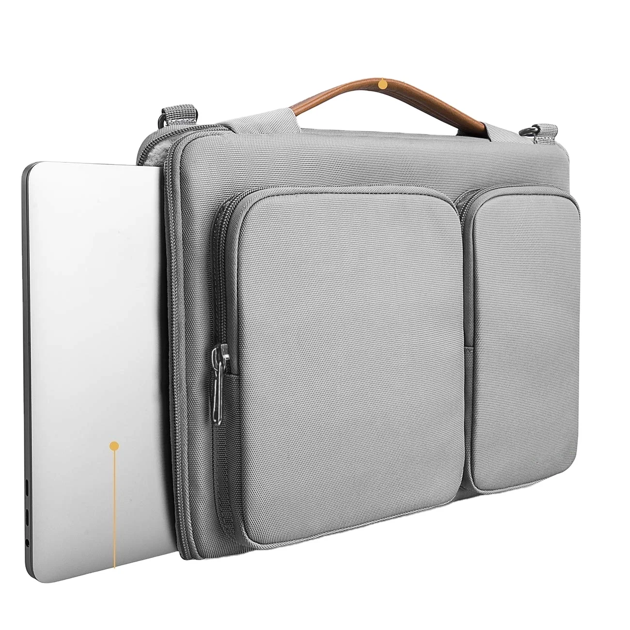 Custom OEM13 14 15 15.6 17 Inch Durable Polyester Laptop Sleeve Bag Computer Shoulder Covers Laptop Messenger Bag