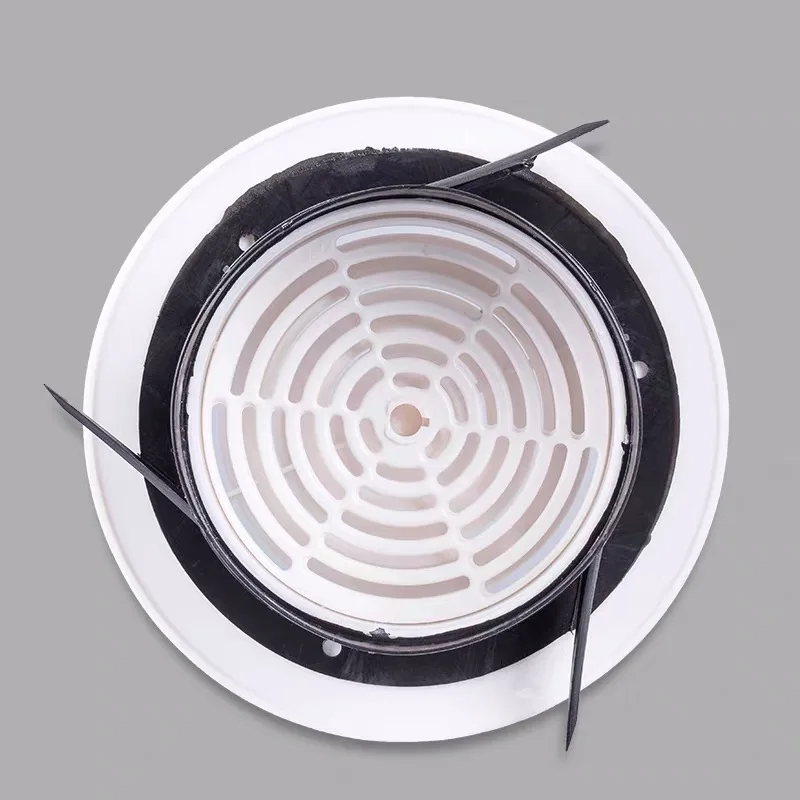 Ventilation Grille Air Grille Round Air Vent Abs Ceiling Grille Cover Heating Cooling Vents