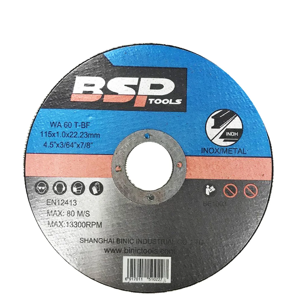 Low MOQ OEM Brand 115mm Cutting Disc grinder disc for angle grinder disc