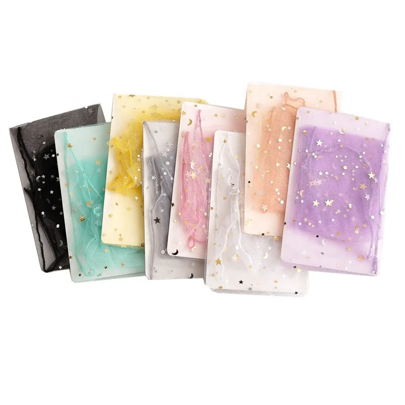 
2020 Summer Explosion women Sheer Socks with Star Thin silk Transparent Socks 