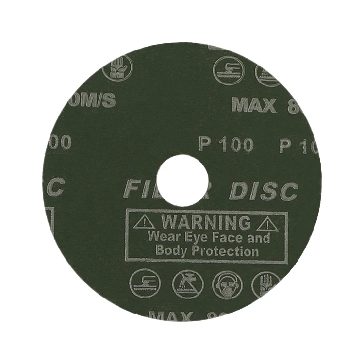 Factory cheap price 100mm to 180mm silicone carbide fiber disc abrasive fiber disc