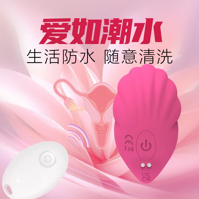 Wireless remote control Vibration 10 Speeds Clitoris Stimulation Massager shape vibrator is placed inside the panties Adults Toy