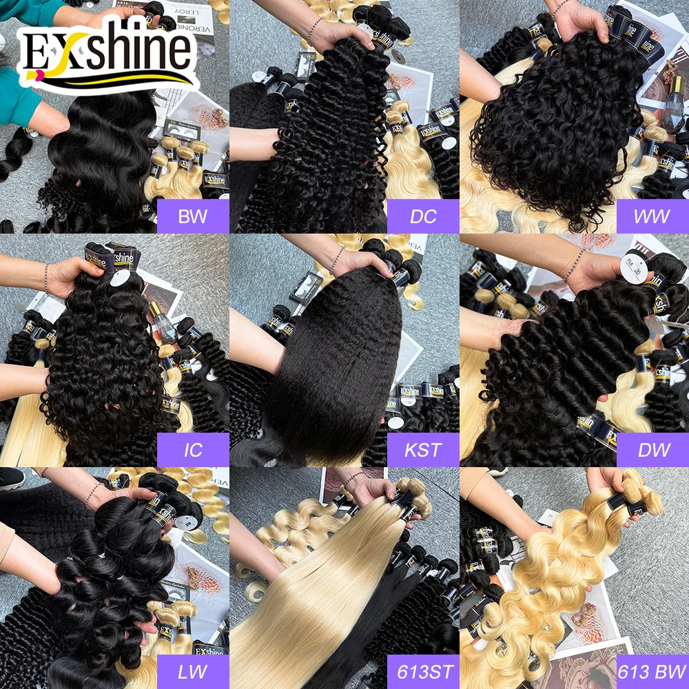 
Wholesale Double Drawn Unprocessed Raw Virgin Cuticle Aligned Hair Vendors,Top Grade Remy Indian Hair 100% Human Hair In Bulk 