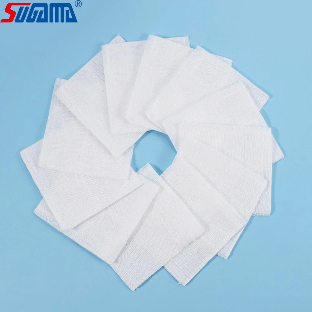 Non-sterile gauze sponge/pads/swabs medical non sterile gauze sponge