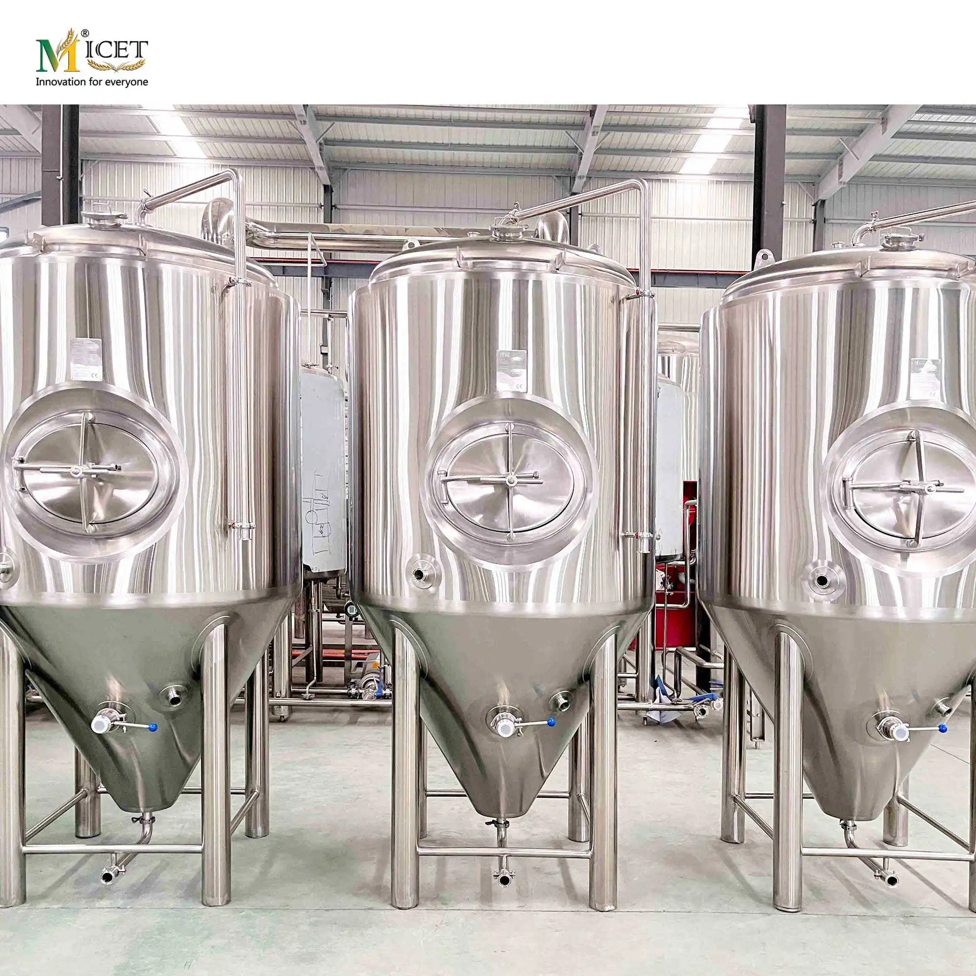 1000l stainless steel conical fermenter for commercial brewing brewery equipment